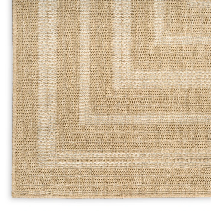 Nourison Tulum Taupe Ivory TLM04 6 ft. X 9 ft. Rect. Rug