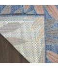 Nourison Aloha Blue Rose ALH18 7 ft. 10 in. X 10 ft. 6 in. Rect. Rug