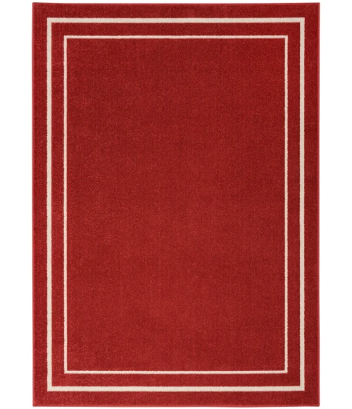 Nourison Nourison Essentials Area Rug NRE02 Brick/Ivory