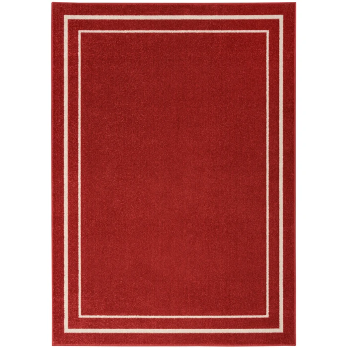Nourison Nourison Essentials Area Rug NRE02 Brick/Ivory