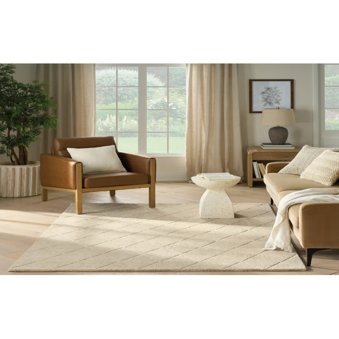 Nourison Wool Haven Beige WOH01 3 ft. 9 in. X 5 ft. 9 in. Rectangle Rug