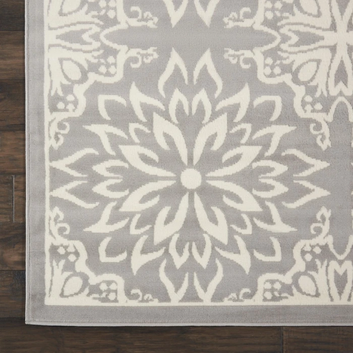 Nourison Jubilant Area Rug JUB06-Ivory/Grey