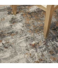 Nourison Tangra Grey/Multi TNR03 4 ft. X 6 ft. Rect. Rug