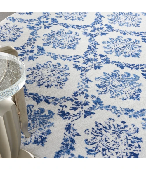 Nourison Whimsicle Area Rug WHS01-Ivory Navy