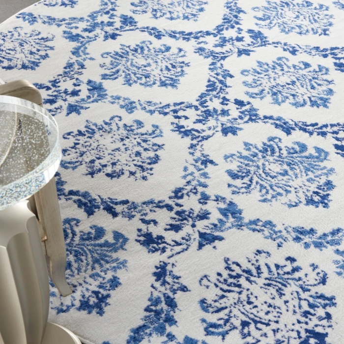 Nourison Whimsicle Area Rug WHS01-Ivory Navy