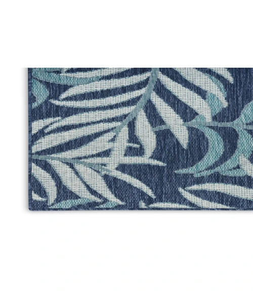Nourison Garden Oasis Navy GOA01 5 ft. X 7 ft. Rectangle Rug