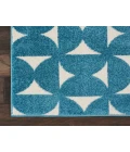 Nourison Harper Blue DS301 2ft.2in. x 3ft.9in. Rect. Rug