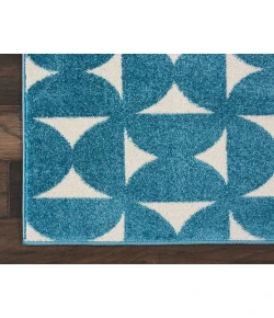 Nourison Harper Blue DS301 2ft.2in. x 3ft.9in. Rect. Rug