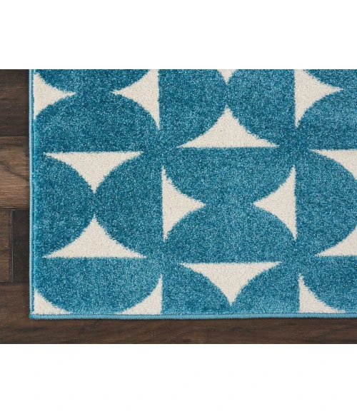 Nourison Harper Blue DS301 2ft.2in. x 3ft.9in. Rect. Rug