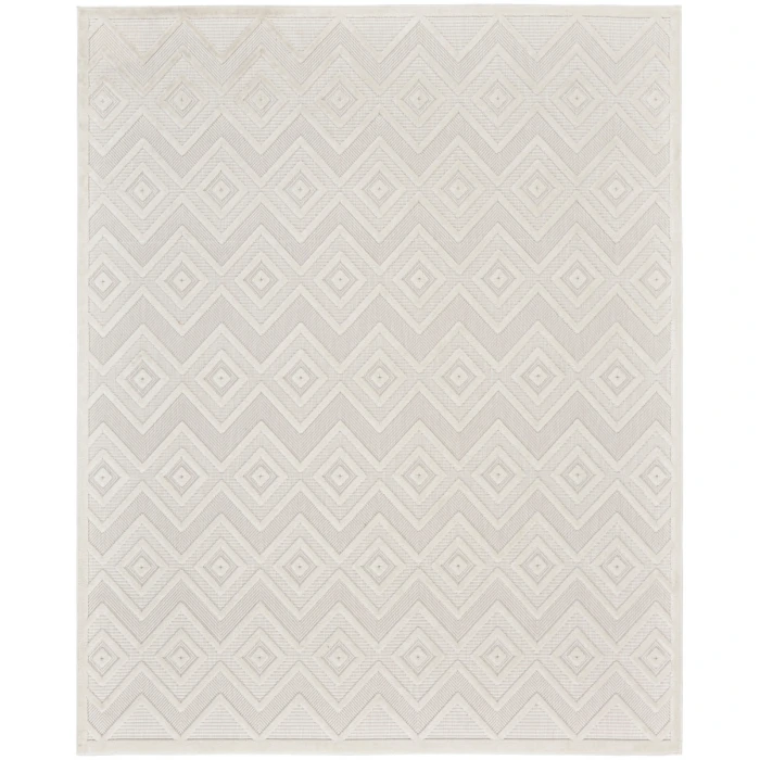 Nourison Versatile Area Rug NRV01 Ivory/White