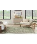 Nourison Garden Oasis Ivory Green GOA01 5 ft. X 7 ft. Rectangle Rug