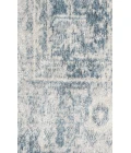 Nourison Astra Machine Washable Blue Ivory ASW11 5 ft. 3 in. Round Rug