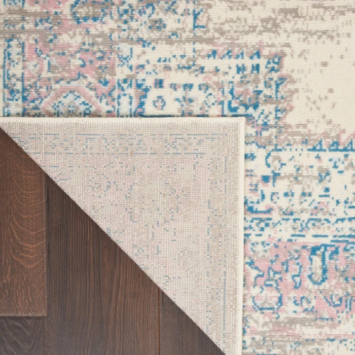 Nourison Grafix Area Rug GRF14-Ivory/Pink
