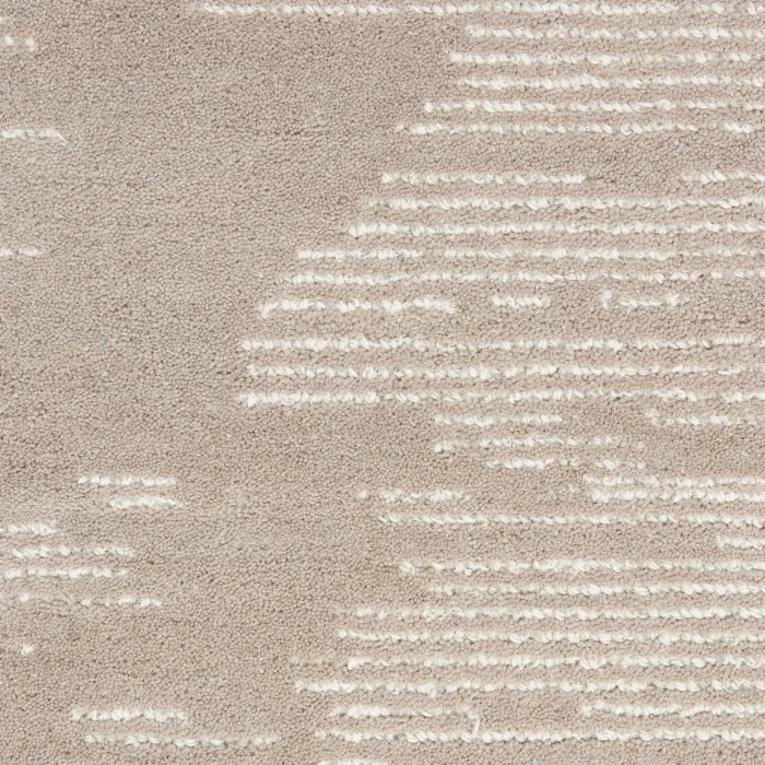 Michael Amini Ma30 Star Area Rug SMR02 Taupe/Ivory 5'3" x 7'3"