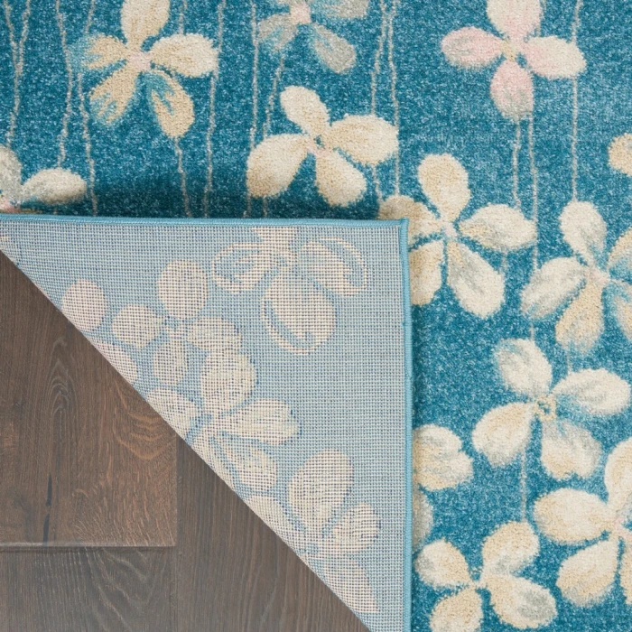 Nourison Tranquil Area Rug TRA04-Turquoise