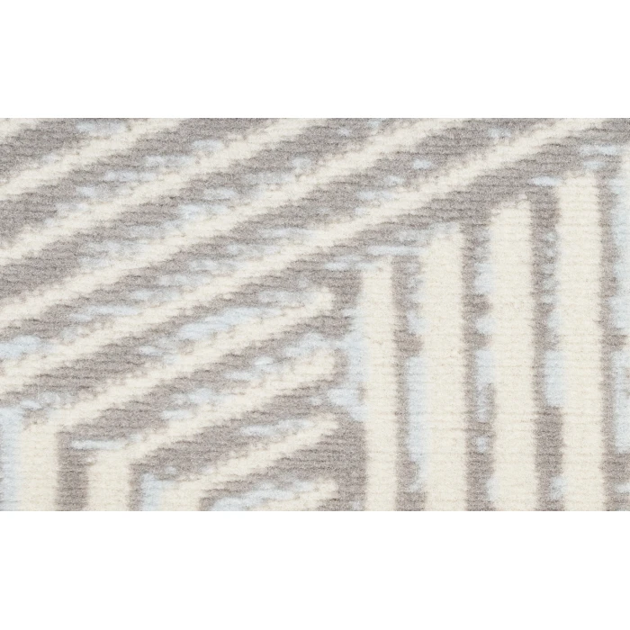 Nourison Grafix Grey GRF39 5 ft. 3 in. X 7 ft. 3 in. Rectangle Rug