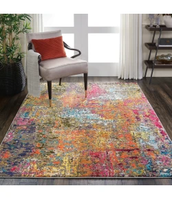 Nourison Home Celestial CES14 Sunset 5 ft. 3 in. X 7 ft. 3 in. Area Rug