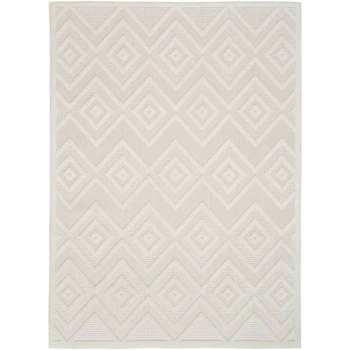 Nourison Versatile Area Rug NRV01 Ivory/White