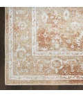 Nourison Astra Machine Washable Rust Multicolor ASW11 3 ft. 3 in. X 5 ft. Rect. Rug