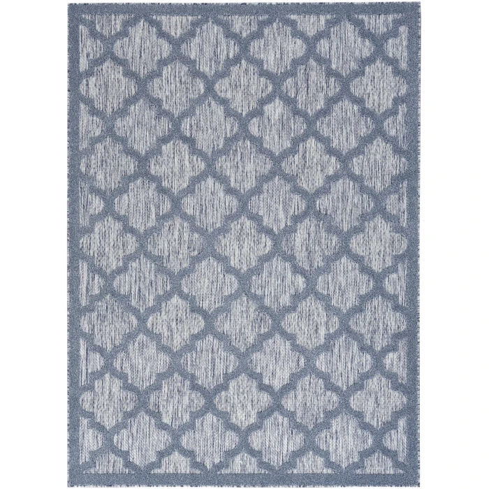 Nourison Easy Care Area Rug NES01 Denim Blue