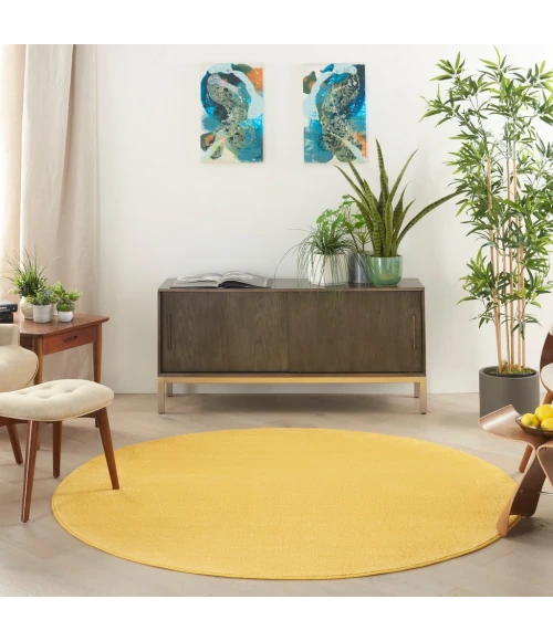 Nourison Essentials Area Rug NRE01-Yellow