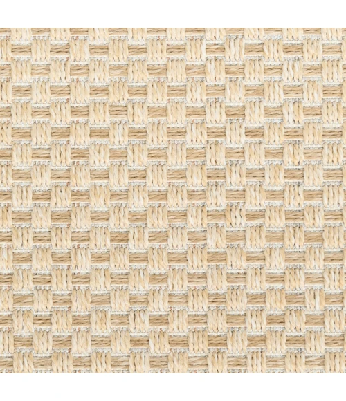 Nourison Tulum Cream TLM03 5 ft. 3 in. X 7 ft. Rect. Rug