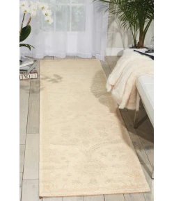 Nourison Home Luminance LUM04 Cream Mint 2 ft. 3 in. X 8 ft. Area Rug