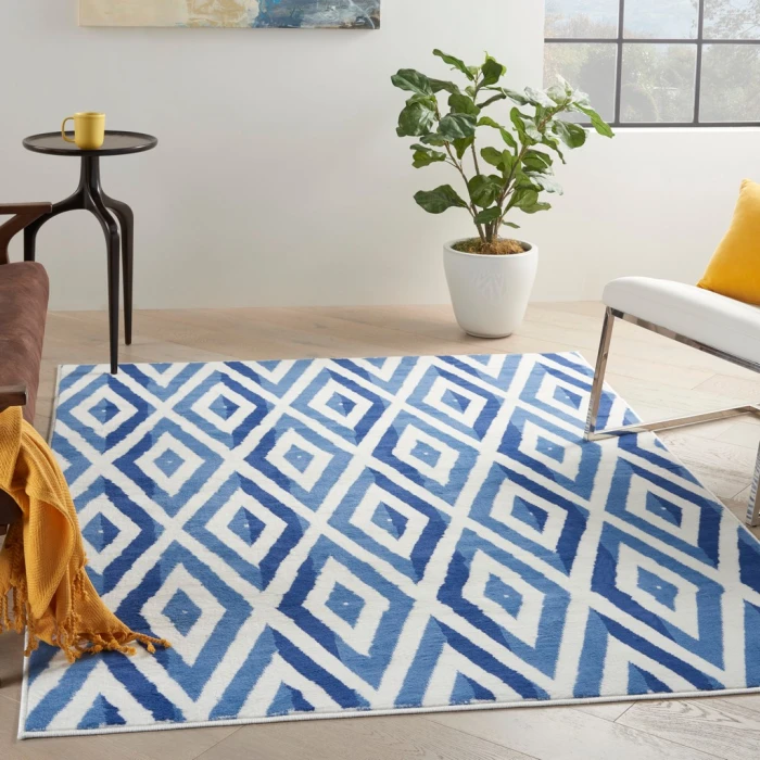 Nourison Whimsicle Area Rug WHS04-Ivory Blue