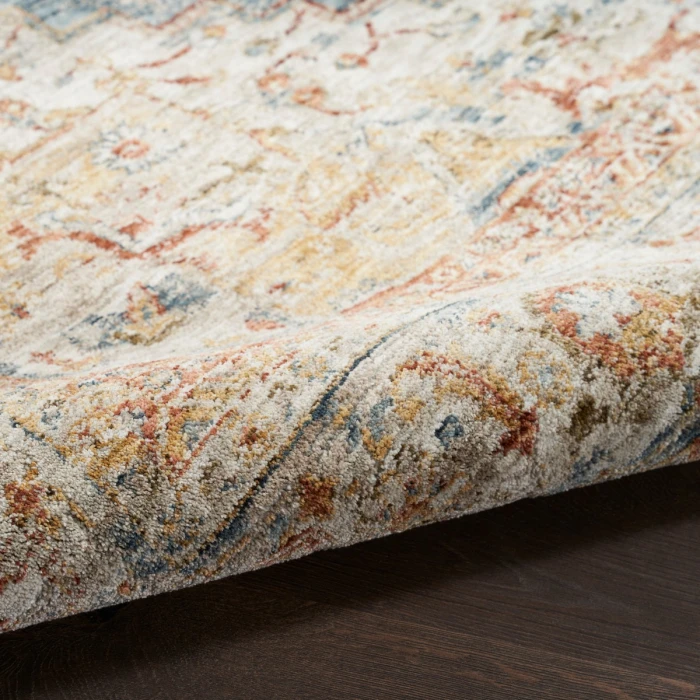 Nourison Sahar Ivory Blue SHR06 10 ft. Rect. Rug