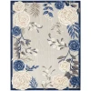 Nourison Home Aloha ALH32 Blue Grey 7 ft. 10 in. X 10 ft. 6 in. Area Rug