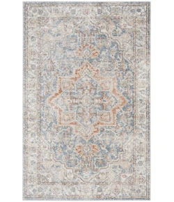 Nourison Home Astra Machine Washable ASW12 Denim Multicolor 3 ft. 3 in. X 5 ft. Area Rug