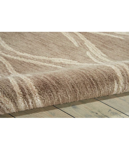 Nourison Home Tranquility Taupe TNQ02 3ft.9in. x 5ft.9in. Rect. Rug