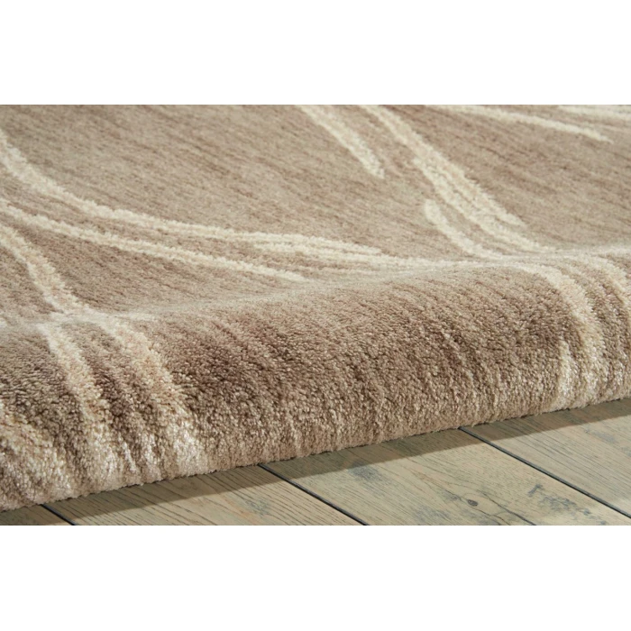 Nourison Home Tranquility Taupe TNQ02 3ft.9in. x 5ft.9in. Rect. Rug