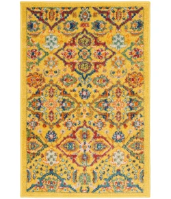 Nourison Home Allur ALR03 Yellow Multicolor 2 ft. X 3 ft. Area Rug