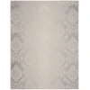 Nourison Home Elation ETN03 Ivory Grey 7 ft. 10 in. X 9 ft. 10 in. Area Rug
