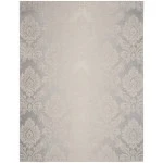 Nourison Home Elation ETN03 Ivory Grey 7 ft. 10 in. X 9 ft. 10 in. Area Rug