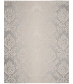 Nourison Home Elation ETN03 Ivory Grey 7 ft. 10 in. X 9 ft. 10 in. Area Rug
