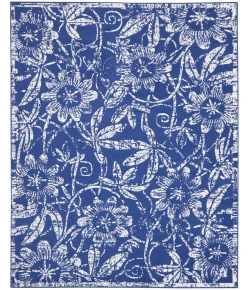 Nourison Home Whimsicle WHS05 Navy 8 ft. X 10 ft. Area Rug
