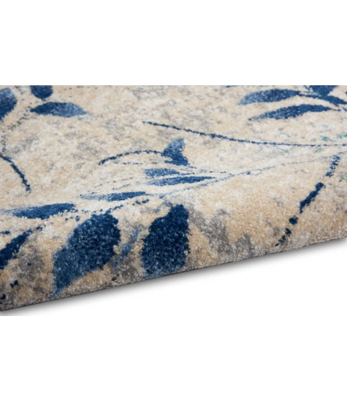 Calvin Klein River Flow Area Rug RFV03 Beige/Navy
