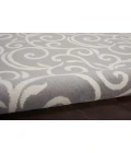 Nourison Grafix Round Area Rug GRF19-Grey
