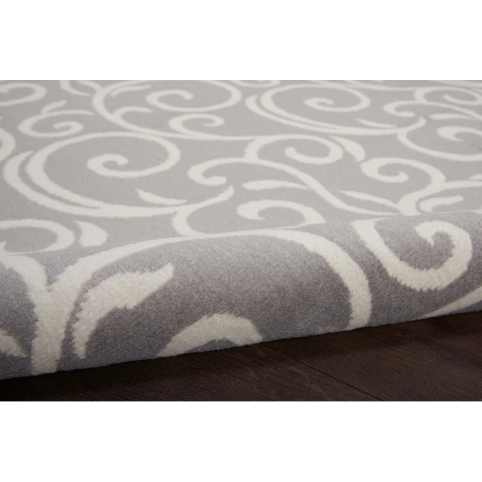 Nourison Grafix Round Area Rug GRF19-Grey