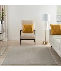Nourison Courtyard Area Rug COU01-Ivory Charcoal