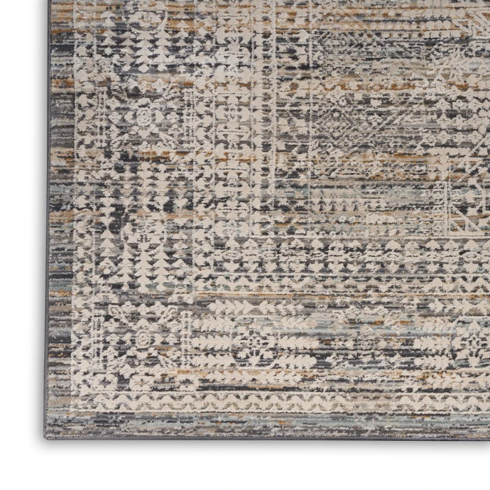 Nourison Lynx Ivory Slate LNX05 10 ft. Rect. Rug