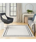 Nourison Nourison Essentials Area Rug NRE02 Ivory/Black