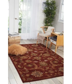 Nourison Home India House IH83 Brick 2 ft. 3 in. X 7 ft. 6 in. Area Rug