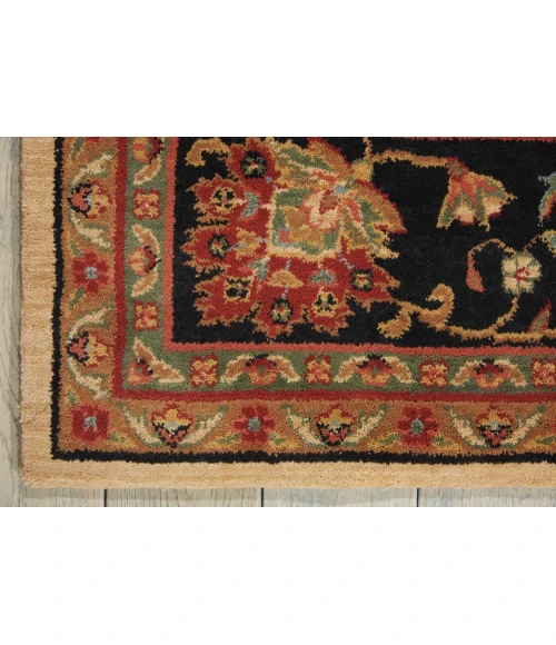 Nourison Living Treasures Area Rug LI04-Ivory/Black