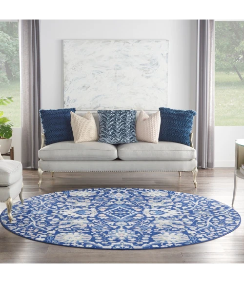 Nourison Whimsicle Area Rug WHS10-Navy Multicolor