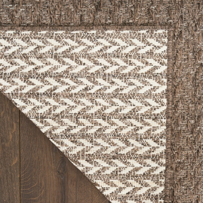 Nourison Tulum Brown TLM02 4 ft. X 6 ft. Rect. Rug