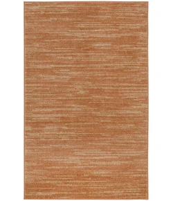 Nourison Home Nourison Essentials NRE01 Rust 3 ft. X 5 ft. Area Rug
