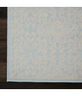 Nourison Jubilant Runner Area Rug JUB06-Ivory/Light Blue